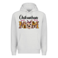 Dove Grey western chihuahua mom Premium Hoodie - RanaPortraitStore