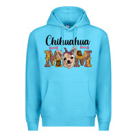 Ocean Blue western chihuahua mom Premium Hoodie - RanaPortraitStore
