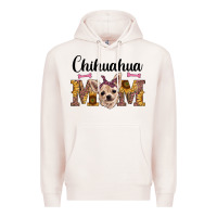 Pale Pink western chihuahua mom Premium Hoodie - RanaPortraitStore