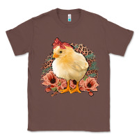 Chestnut Chick with Flowers Leopard Background Classic Tee - Bettercallsaul