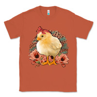 Copper Chick with Flowers Leopard Background Classic Tee - Bettercallsaul