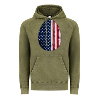 Vintage Olive AMERICAN FLAG Vintage Hoodie - Bettercallsaul