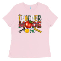 Teacher Mode On Ladies Tee | Teevron