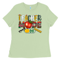 Matcha teacher mode on Ladies Tee - NancyCooperArtShop