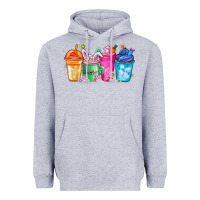Heather Grey Easter Coffee Heavyweight Hoodie - CowhideDigitalArt