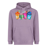Lavender Easter Coffee Heavyweight Hoodie - CowhideDigitalArt
