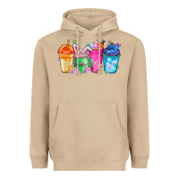 Mushroom Easter Coffee Heavyweight Hoodie - CowhideDigitalArt