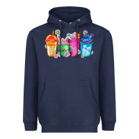 Navy Easter Coffee Heavyweight Hoodie - CowhideDigitalArt