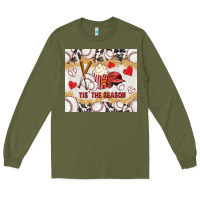 Army Green tis' the season with cowhide tumbler tbs Long Sleeve Tee - TumblerDesignByShophia