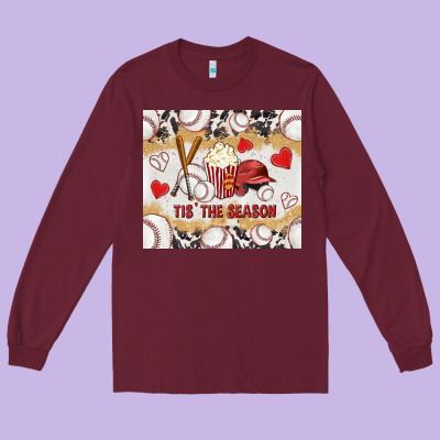 Tis' The Season With Cowhide Tumbler Tbs Long Sleeve Tee Designed By Tumblerdesignbyshophia