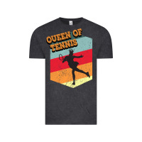 Vintage Black Queen Of Tennis Vintage Tee - Bettercallsaul