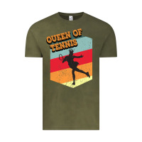 Vintage Olive Queen Of Tennis Vintage Tee - Bettercallsaul