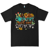 Black a country girl can survive Premium Tee - MaliasSmallBusiness