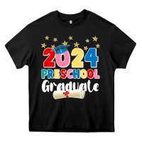 Black 2024 preschool graduate Heavy Core Tee - JahusDesignShop