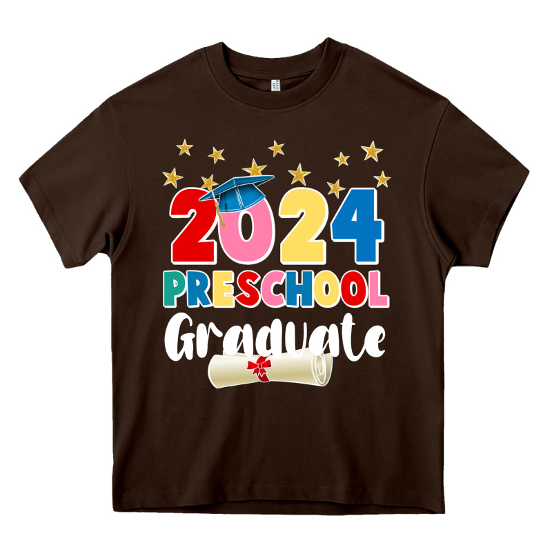 2024 Preschool Graduate Heavy Core Tee by JahusDesignShop | Teevron