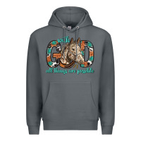 Rock with god all things are possible with horse bbs Premium Hoodie - BundleAndBundleShop