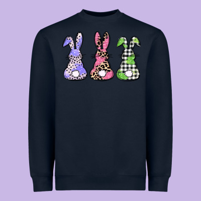 Easter Bunnies Heavyweight Sweatshirt Designed By Cowgirlartshop