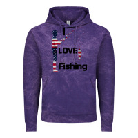 Cloud Purple I love fishing Vintage Hoodie - Bettercallsaul