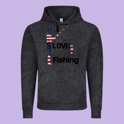 I Love Fishing Vintage Hoodie Designed By Bettercallsaul