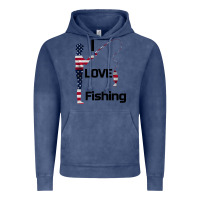 Vintage Denim I love fishing Vintage Hoodie - Bettercallsaul