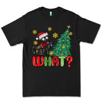 Black christmas  cat  what Premium Tee - MaliasSmallBusiness