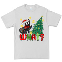 Dove Grey christmas  cat  what Premium Tee - MaliasSmallBusiness