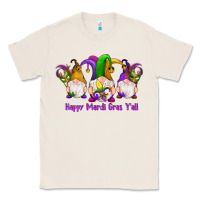 Natural happy mardi gras y'all gnomes Classic Tee - RanaPortraitStore