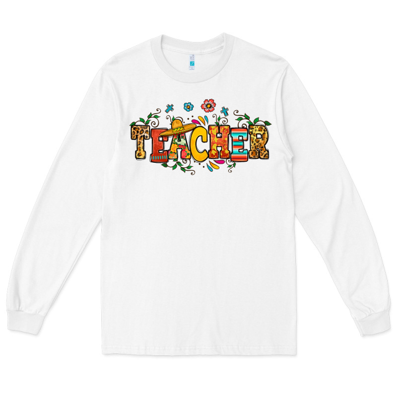 Spanish Teacher Long Sleeve Tee by RanaPortraitStore | Teevron