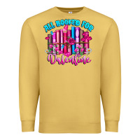 Antique Gold All Booked For Valentines Premium Sweatshirt - CowhideDigitalArt