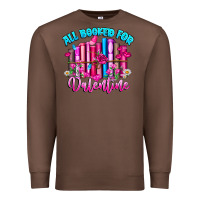 Chestnut All Booked For Valentines Premium Sweatshirt - CowhideDigitalArt