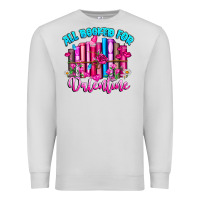 Dove Grey All Booked For Valentines Premium Sweatshirt - CowhideDigitalArt
