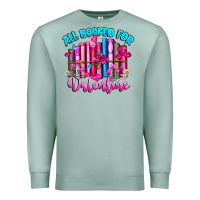 Seafoam All Booked For Valentines Premium Sweatshirt - CowhideDigitalArt