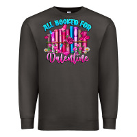 Smoke All Booked For Valentines Premium Sweatshirt - CowhideDigitalArt