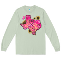 Matcha Texas map Cancer Long Sleeve Tee - HowdyJamesFarm