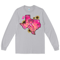Moon Dust Texas map Cancer Long Sleeve Tee - HowdyJamesFarm