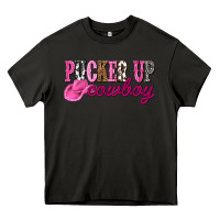 Asphalt pucker up cowboy Heavy Core Tee - NancyCooperArtShop