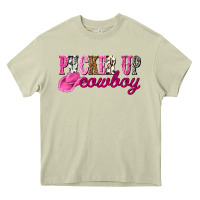 Mossy pucker up cowboy Heavy Core Tee - NancyCooperArtShop
