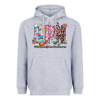 Heather Grey Easter Lpn Heavyweight Hoodie - CowhideDigitalArt