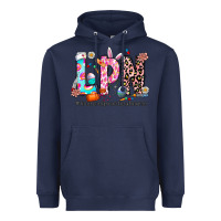Navy Easter Lpn Heavyweight Hoodie - CowhideDigitalArt