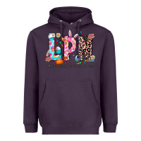 Plum Easter Lpn Heavyweight Hoodie - CowhideDigitalArt