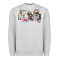 Heather Grey Easter Nurse  Easter Day Heavyweight Sweatshirt - CowGirlArtShop