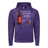 Cloud Purple HOME IS WHERE THE WINE IS Vintage Hoodie - Bettercallsaul