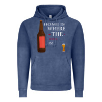 Vintage Denim HOME IS WHERE THE WINE IS Vintage Hoodie - Bettercallsaul