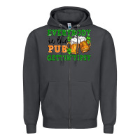 Smoke everybody in the pub gettin tipsy Zipper Hoodie - FaDigitalArtStudio