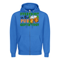 True Royal everybody in the pub gettin tipsy Zipper Hoodie - FaDigitalArtStudio