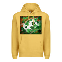 Antique Gold St. patricks day Premium Hoodie - FaDigitalArtStudio