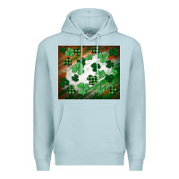 Blue Mist St. patricks day Premium Hoodie - FaDigitalArtStudio
