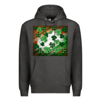Charcoal Heather St. patricks day Premium Hoodie - FaDigitalArtStudio