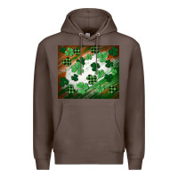 Coffee St. patricks day Premium Hoodie - FaDigitalArtStudio