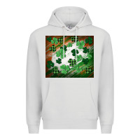 Dove Grey St. patricks day Premium Hoodie - FaDigitalArtStudio